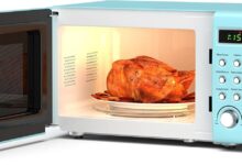 Discover Convenience: Our Take on the SIMOE Retro Microwave