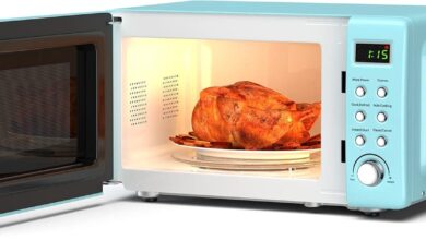 Discover Convenience: Our Take on the SIMOE Retro Microwave