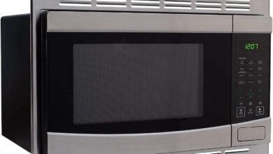 Reviewing Our New RV Stainless Steel Microwave: Features & Style!