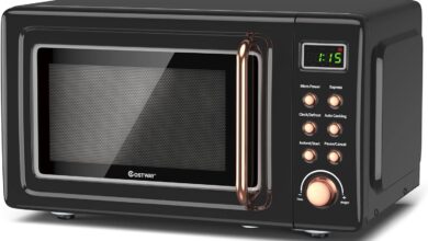 Exploring the Retro Charm of the GLACER GT-23853GDEP Microwave