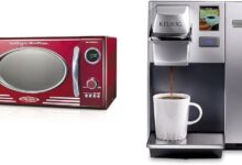 Reviving Retro: Our Take on Microwave & Coffee Maker Duo