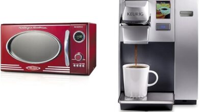 Reviving Retro: Our Take on Microwave & Coffee Maker Duo