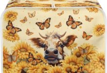 Brighten Our Kitchen: Sunflower Butterfly Toaster Cover Review