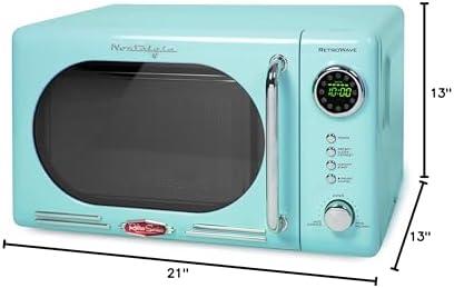 Retro Vibes for Our Kitchen: review of Nostalgia ‌Microwave &‌ Toaster