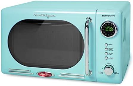 Retro Vibes for Our Kitchen: Review of Nostalgia microwave & Toaster