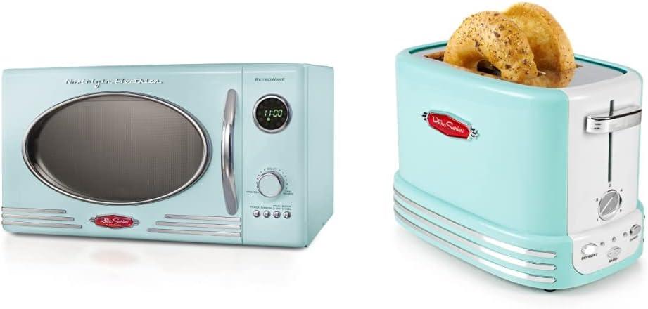 Bringing retro Vibes: our Review ​of Nostalgia's Microwave & Toaster