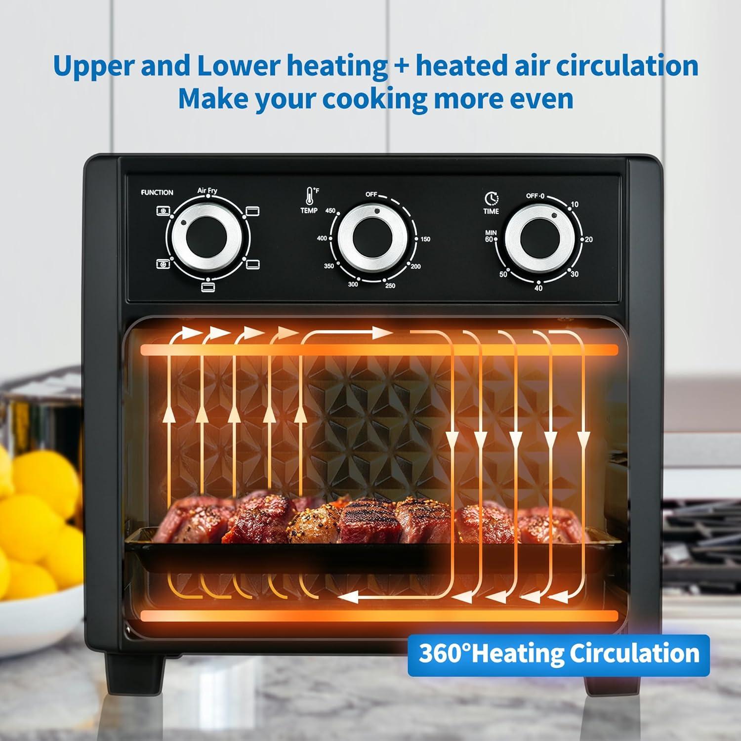 Why We're Loving This 6-in-1 Air Fryer Toaster Oven