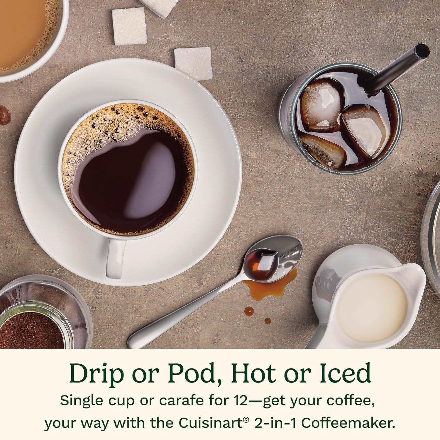 Brewing Our way:‍ Cuisinart's Versatile 12-Cup Coffee Maker