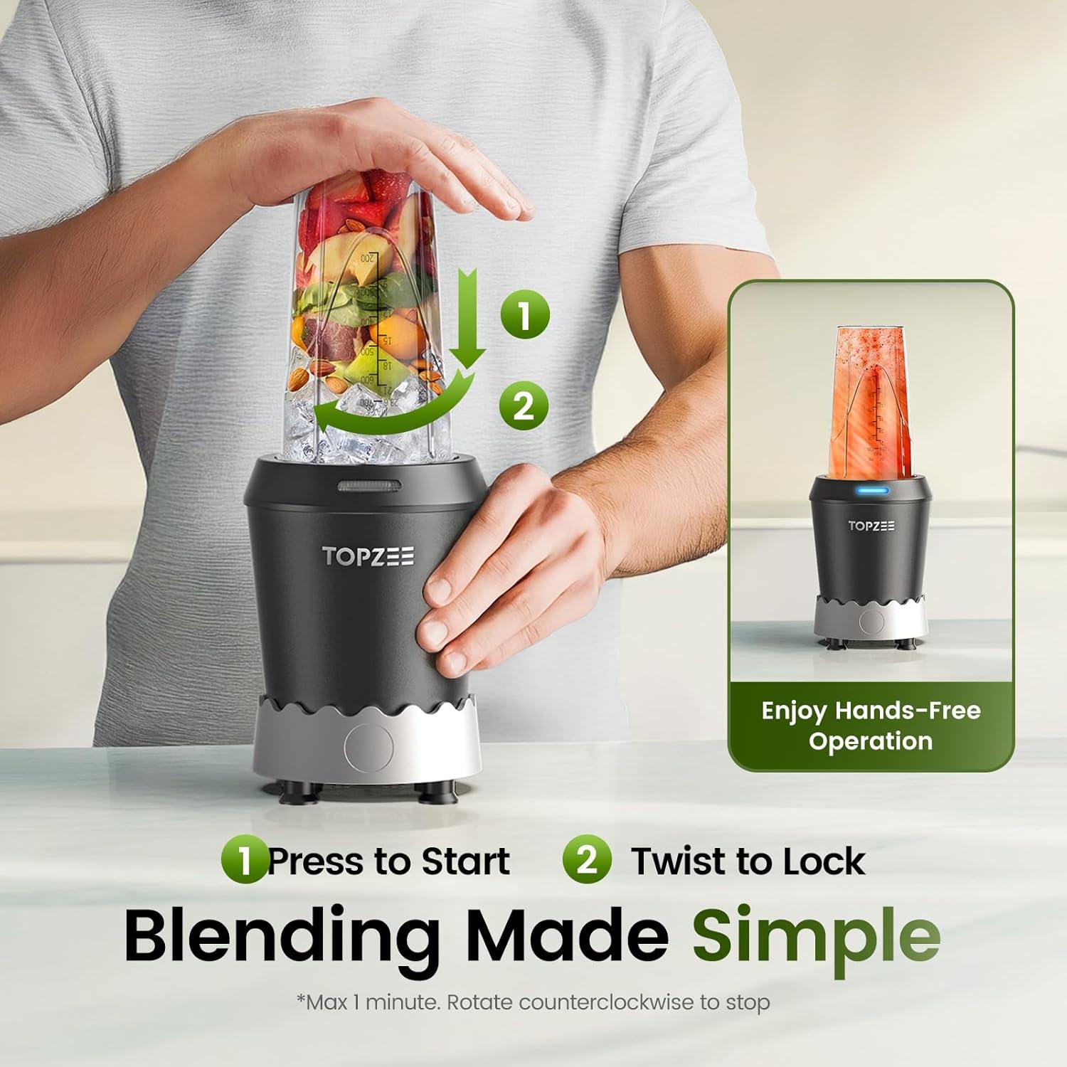Powerful & Portable: Our Take on the 1000W smoothie ⁢Blender