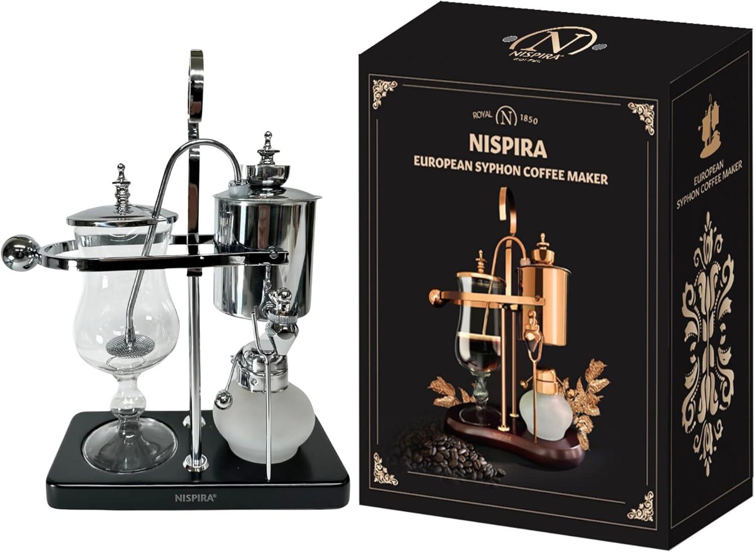 Brewing Artistry with Nispira's Unique vacuum Syphon System