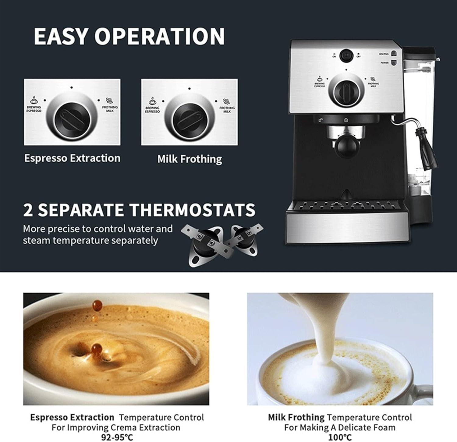 Our Take on the PiddLE Espresso Machine with Fast Heating & Frother