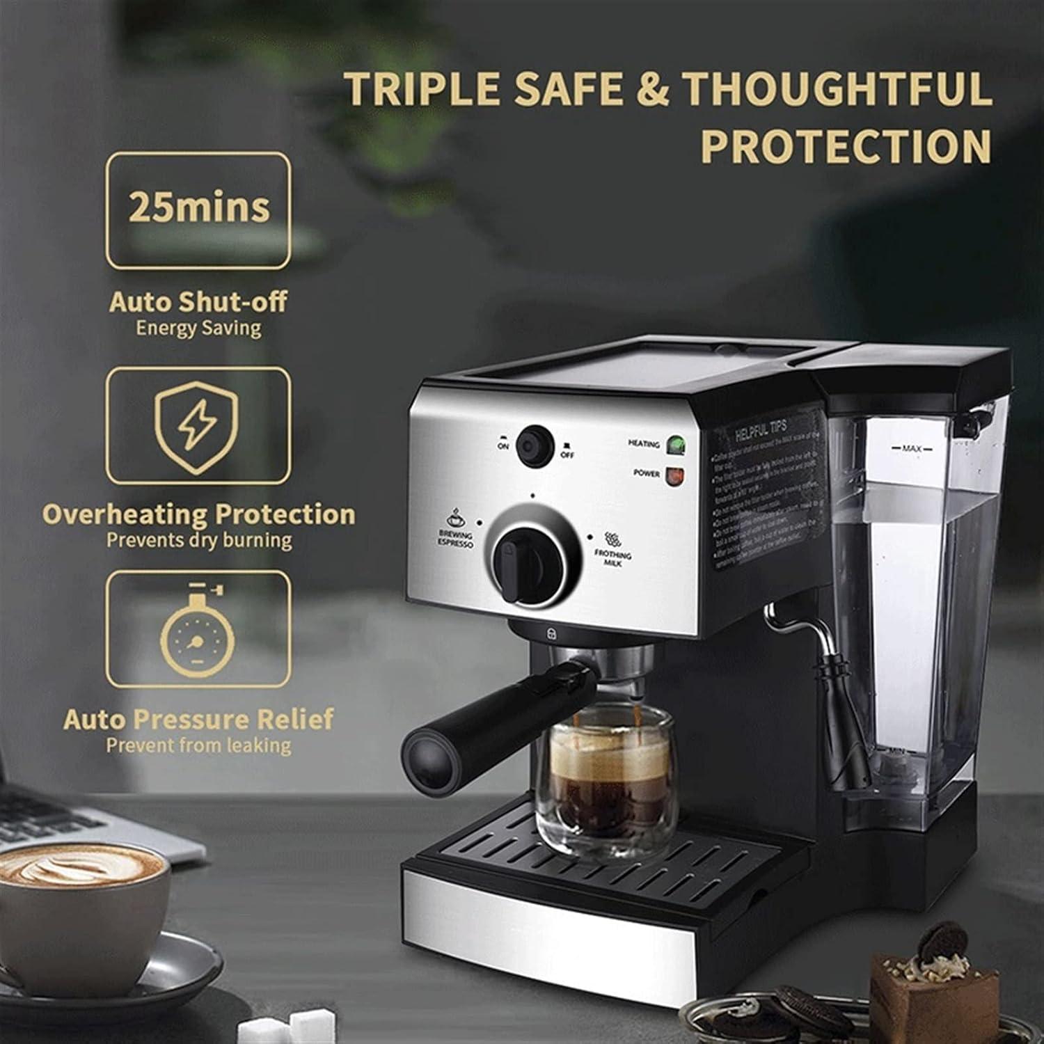 Our Take on the PiddLE Espresso Machine with Fast Heating ⁢&⁢ Frother