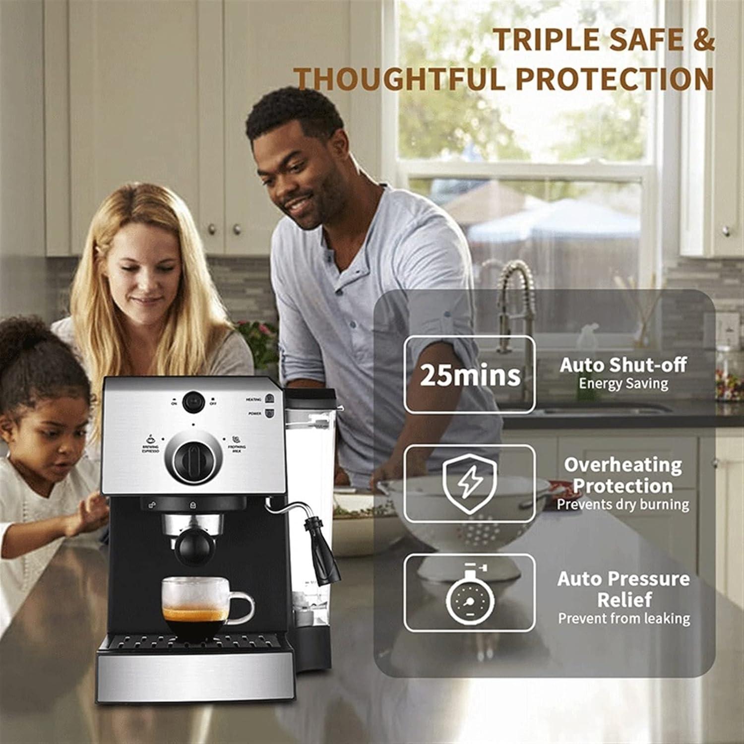 Our Take on the PiddLE Espresso Machine with Fast Heating & Frother