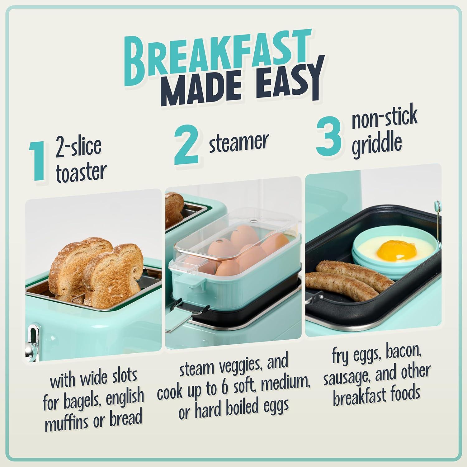 How We ‍Made​ Breakfast ⁢Easy with Nostalgia's 3-in-1 Station