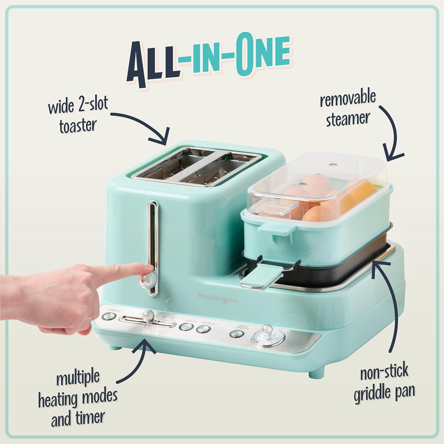 How We Made Breakfast Easy with Nostalgia's 3-in-1 Station