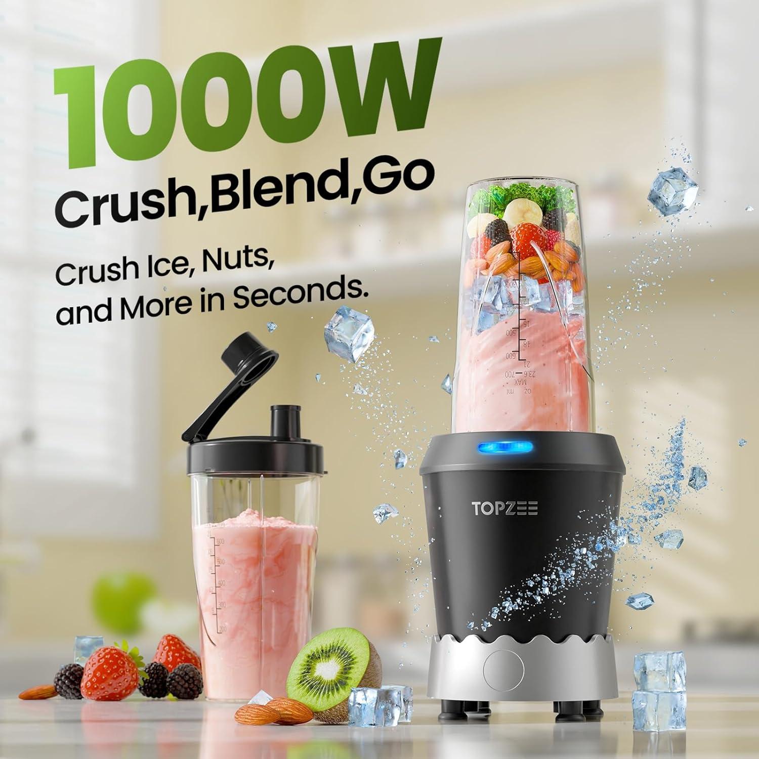Powerful & Portable:⁢ Our Take on the 1000W Smoothie Blender