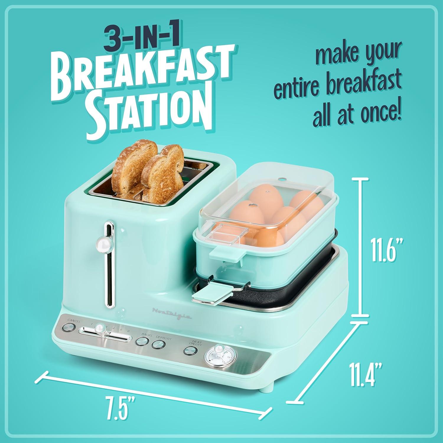 How We Made Breakfast Easy with Nostalgia's 3-in-1 Station