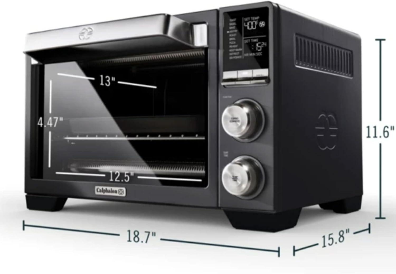 Why We love the Calphalon ⁣Quartz Heat Oven's Even Cooking power