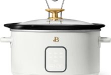 Our Take on the Drew Barrymore 4-Quart Slow Cooker: Stylish & Smart