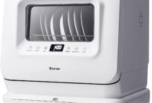 Why We Recommend the COSTWAY Compact Countertop Dishwasher