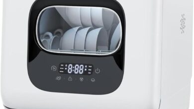 Our Take on the Compact Dishwasher with 360° Dual Spray and Hot Drying