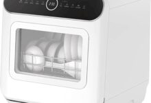 Why We Love This Portable Countertop Dishwasher for Small Spaces