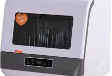 Our Experience with a Portable Dishwasher That Fits Big Loads Perfectly