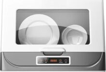 Our Take on the GRFIT Ultrasonic Countertop Dishwasher: Compact & Clever