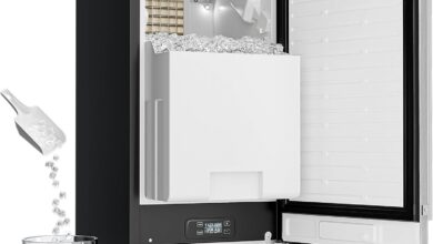 How We Tested the EUHOMY Under Counter Ice Maker’s Chill