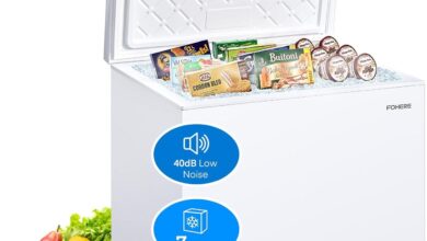 Our Take on the FOHERE 7 Cu.Ft Chest Freezer: Quiet & Compact