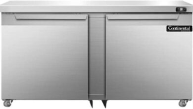 Our Take on the SW60-U: Reliable Two-Section Undercounter Fridge
