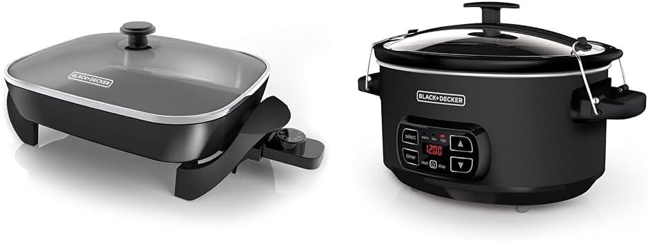 Our ​Honest Take on Black & Decker's ​Skillet and Slow Cooker Duo