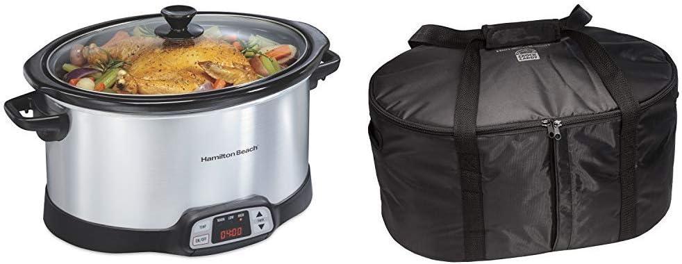 Why We Love the Hamilton ​Beach 8-Quart Slow Cooker ⁣& Travel Case