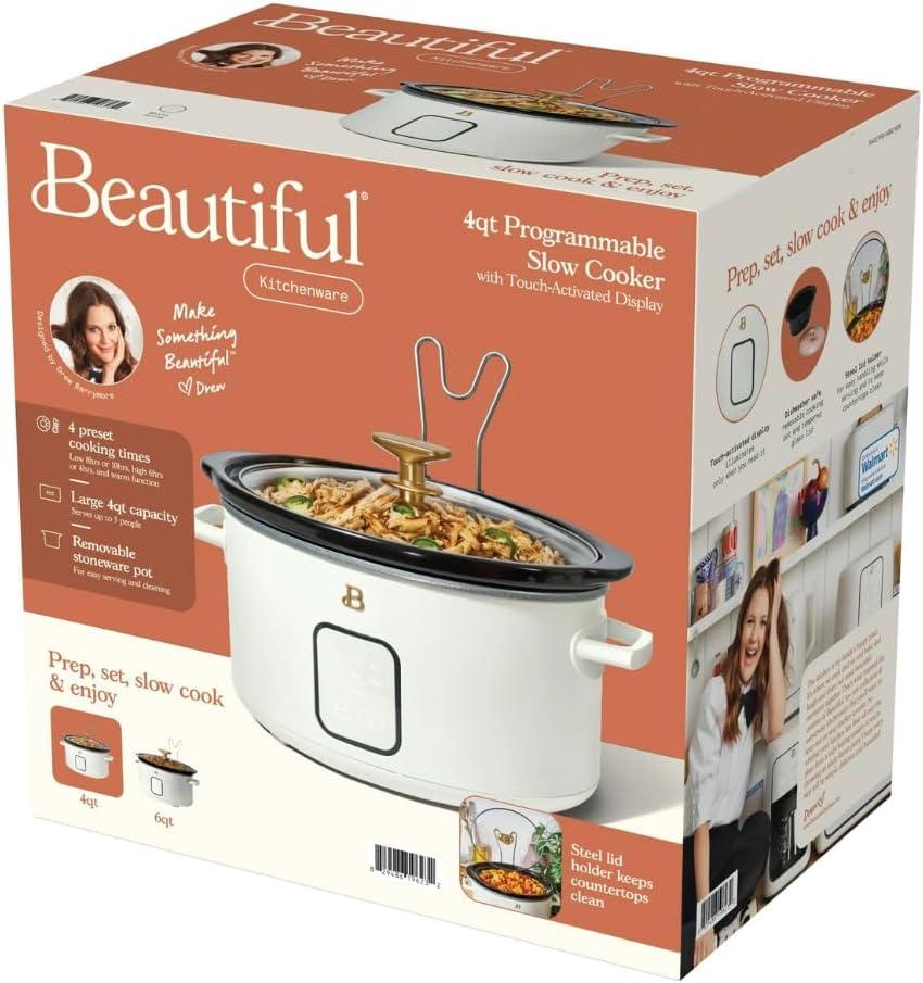 Our Take on⁣ the Drew Barrymore 4-Quart Slow Cooker: Stylish & Smart