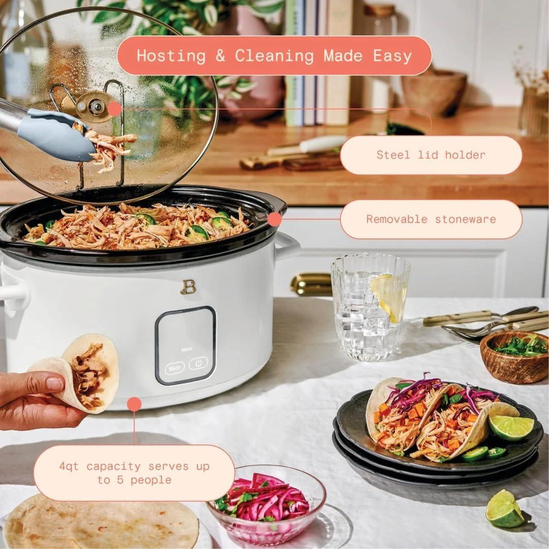 Our Take on the ⁣Drew Barrymore 4-Quart Slow Cooker: Stylish & Smart
