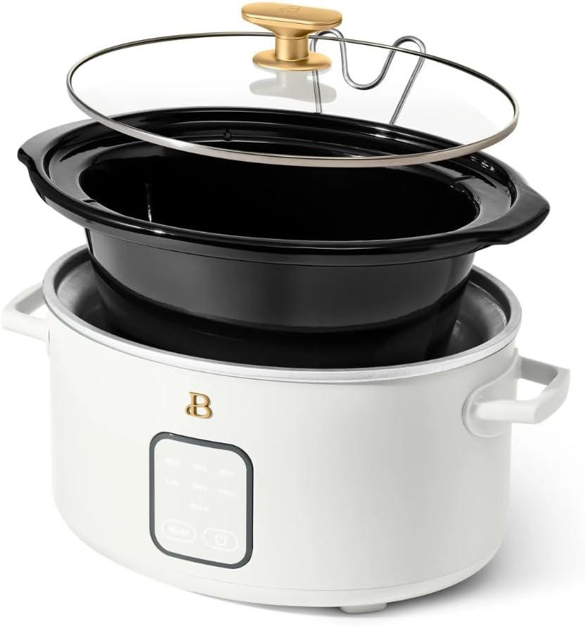 our take on the Drew Barrymore 4-Quart Slow Cooker: Stylish & Smart
