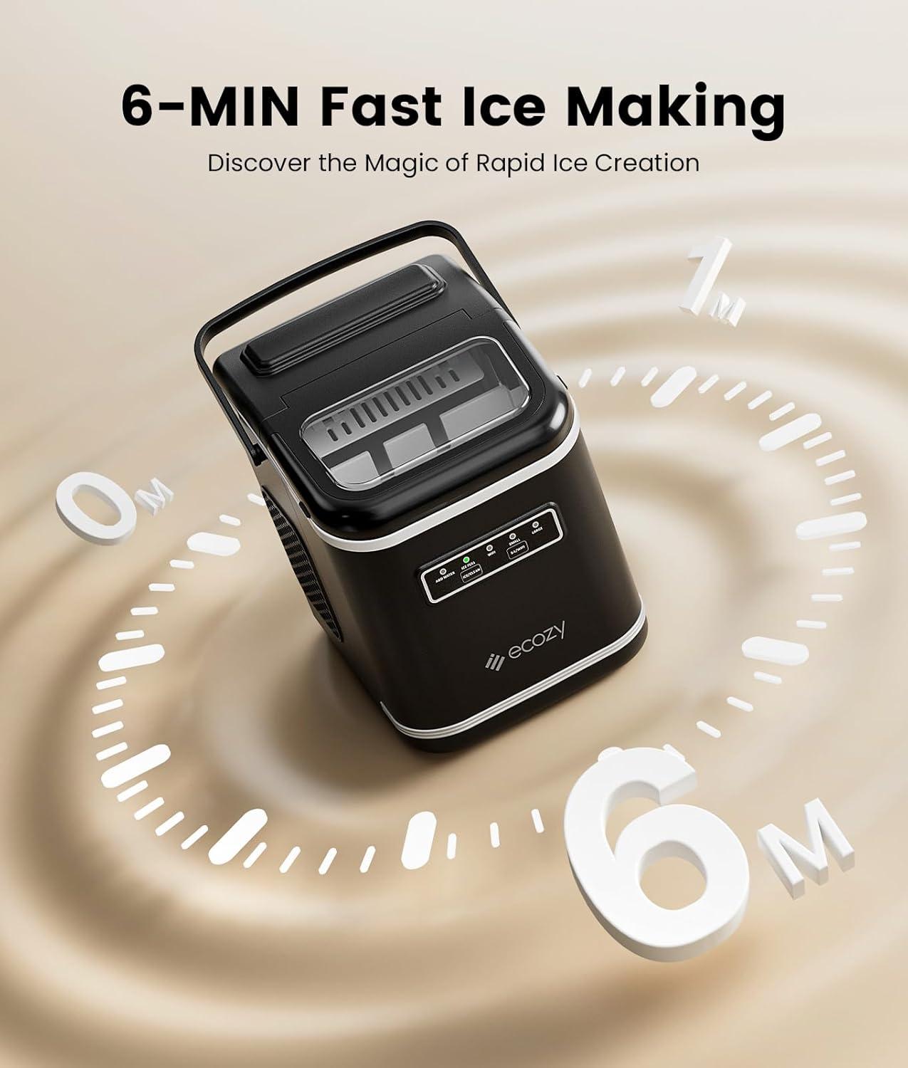 How We Made ice Effortless with Ecozy's Smart Ice Maker