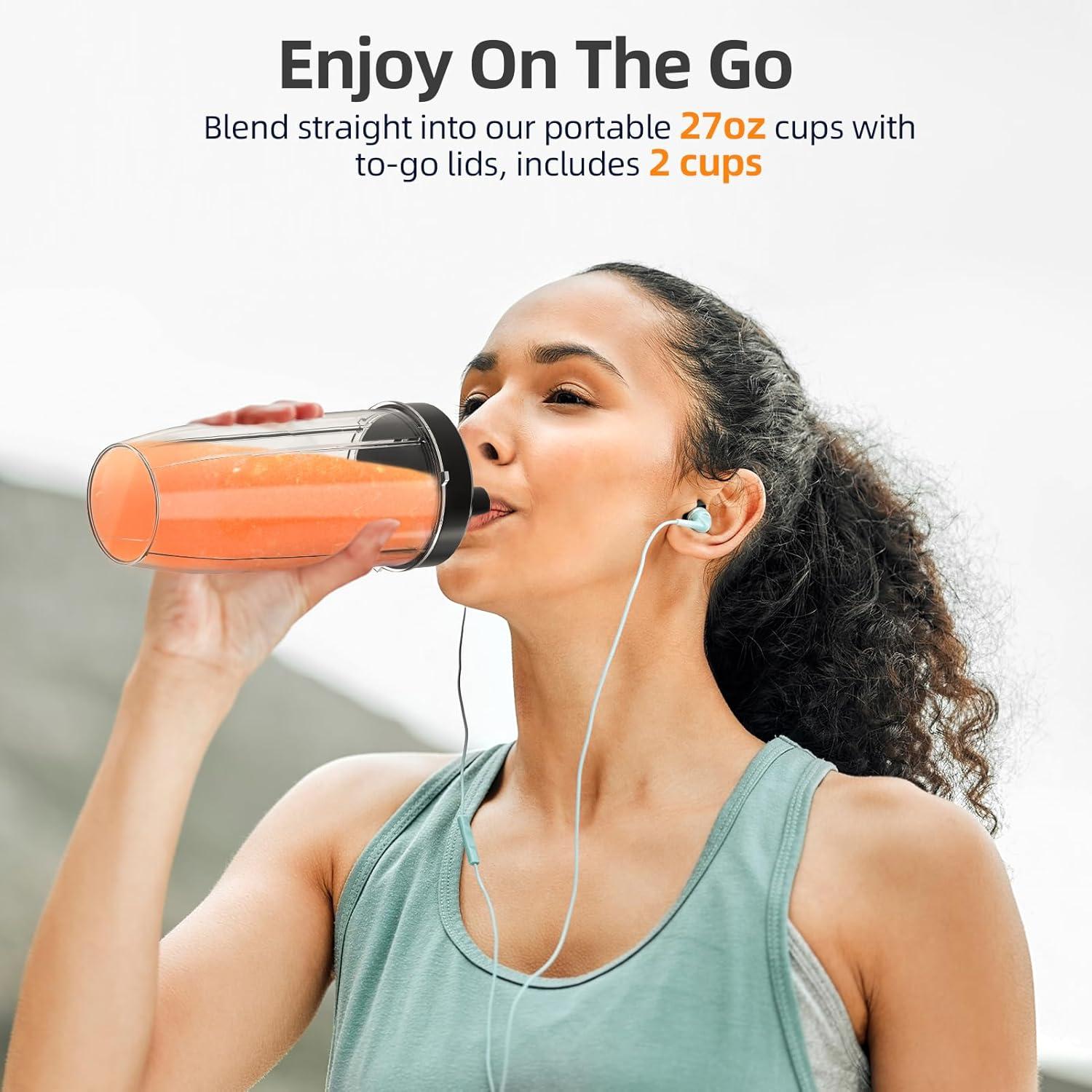 Powerful & Portable: Our Take on the 1300W Smoothie ⁣Blender