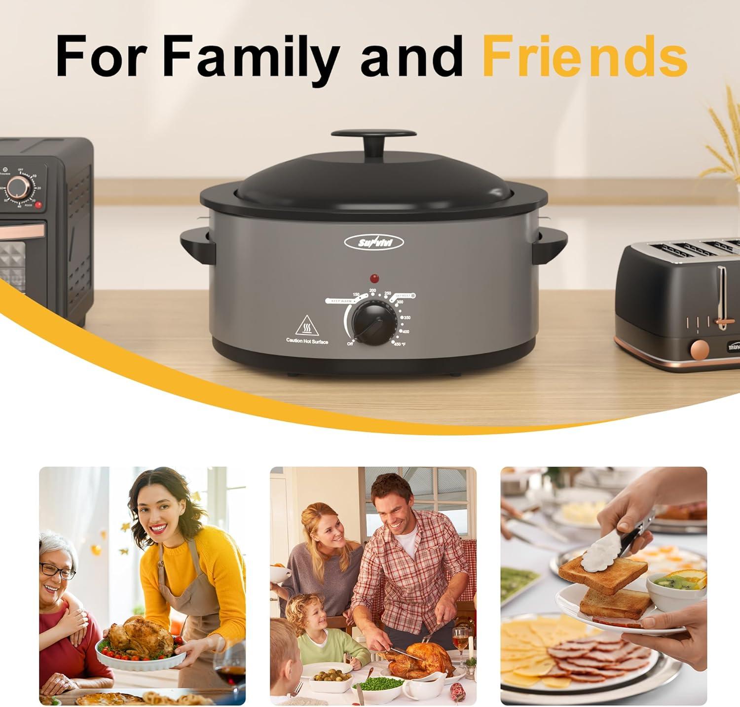 Why We Love the ‌Sunvivi 8-Quart Slow Cooker's Triple Magic