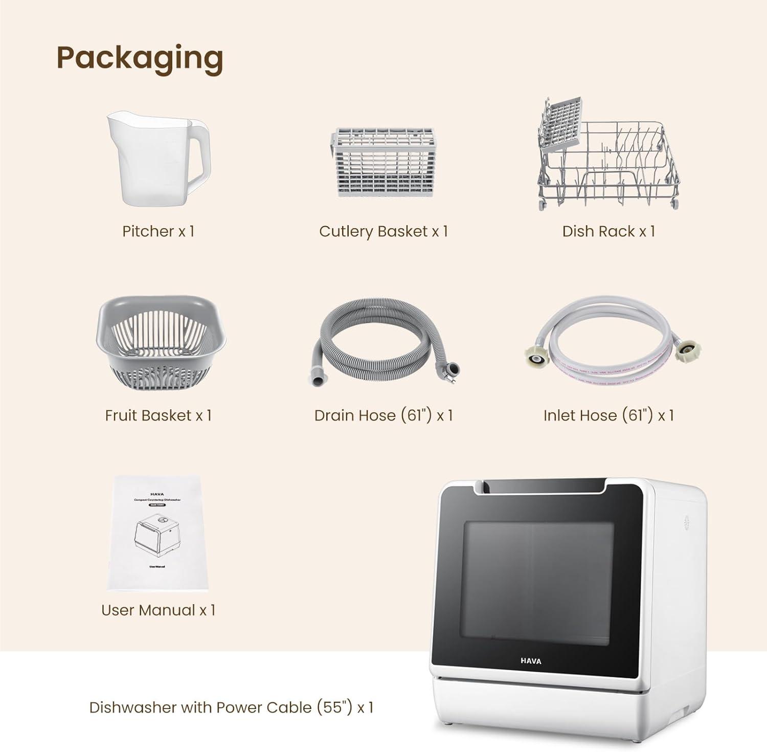 Why⁢ We're Impressed by the New HAVA‍ Portable countertop Dishwasher