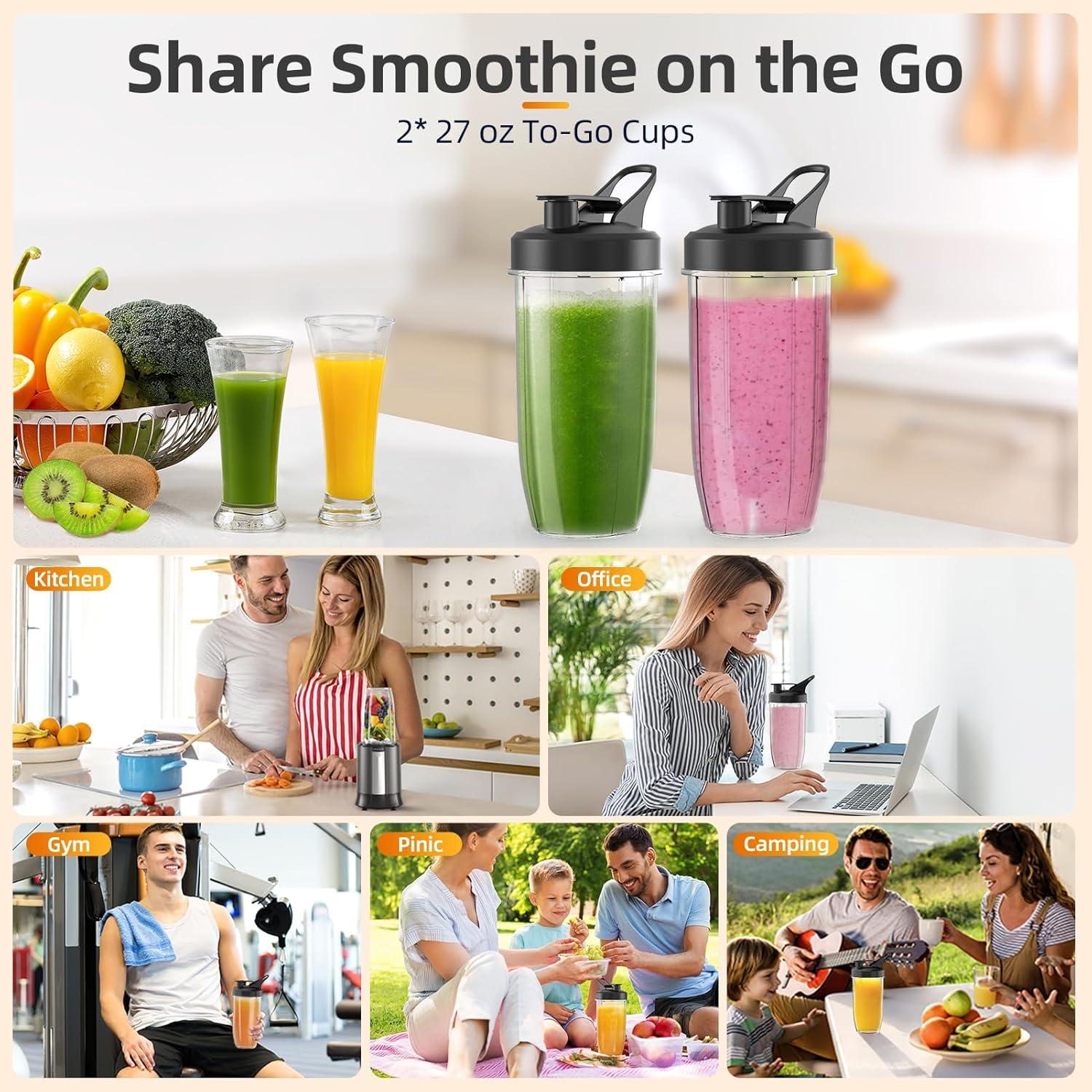 Powerful & Portable:​ Our Take on the 1300W Smoothie Blender
