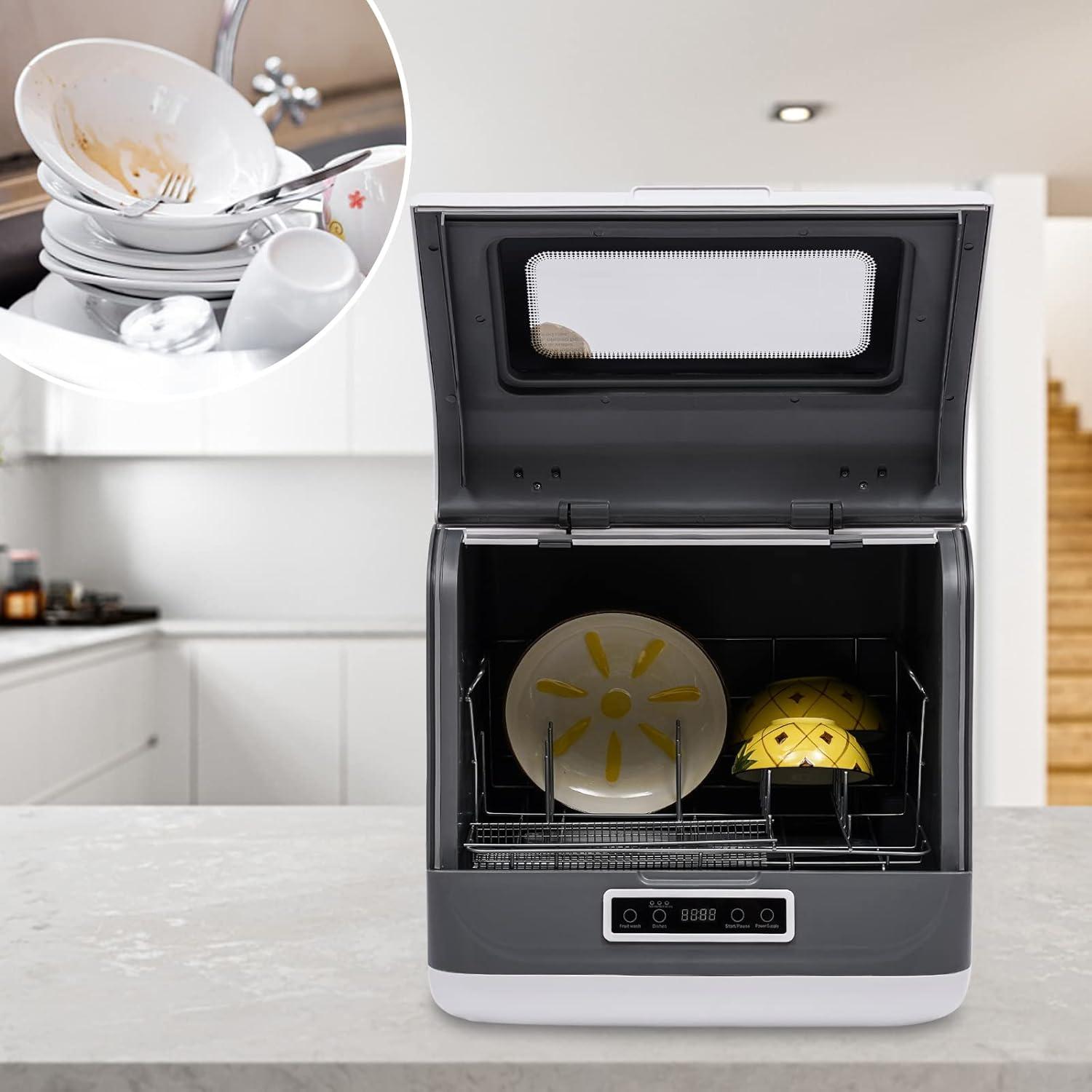Our Honest ⁤Take on ​the Portable Countertop Dishwasher's Cleaning Power