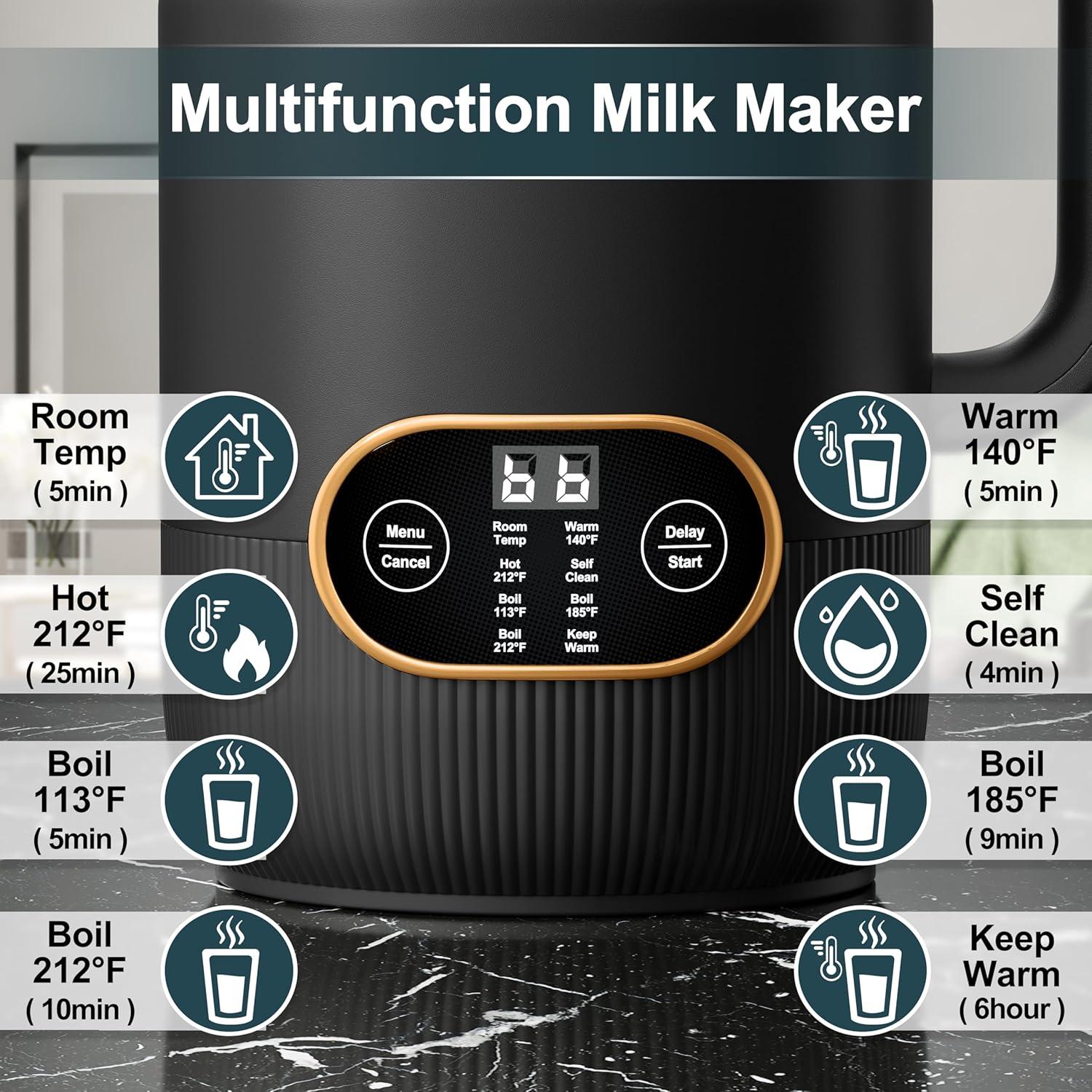 Our Honest Take: The 8-in-1 Nut Milk Maker's real⁣ Performance