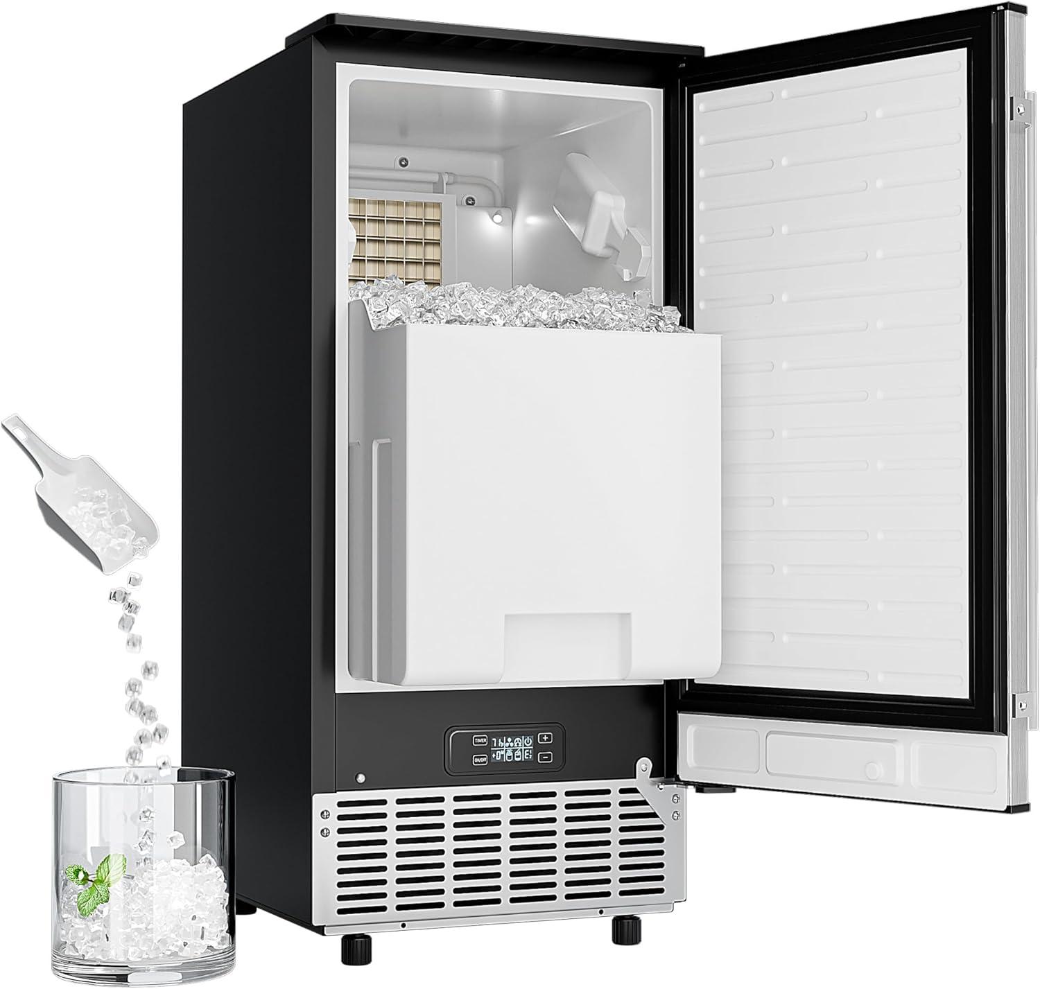 How ​We Tested the EUHOMY Under ​Counter Ice Maker's Chill