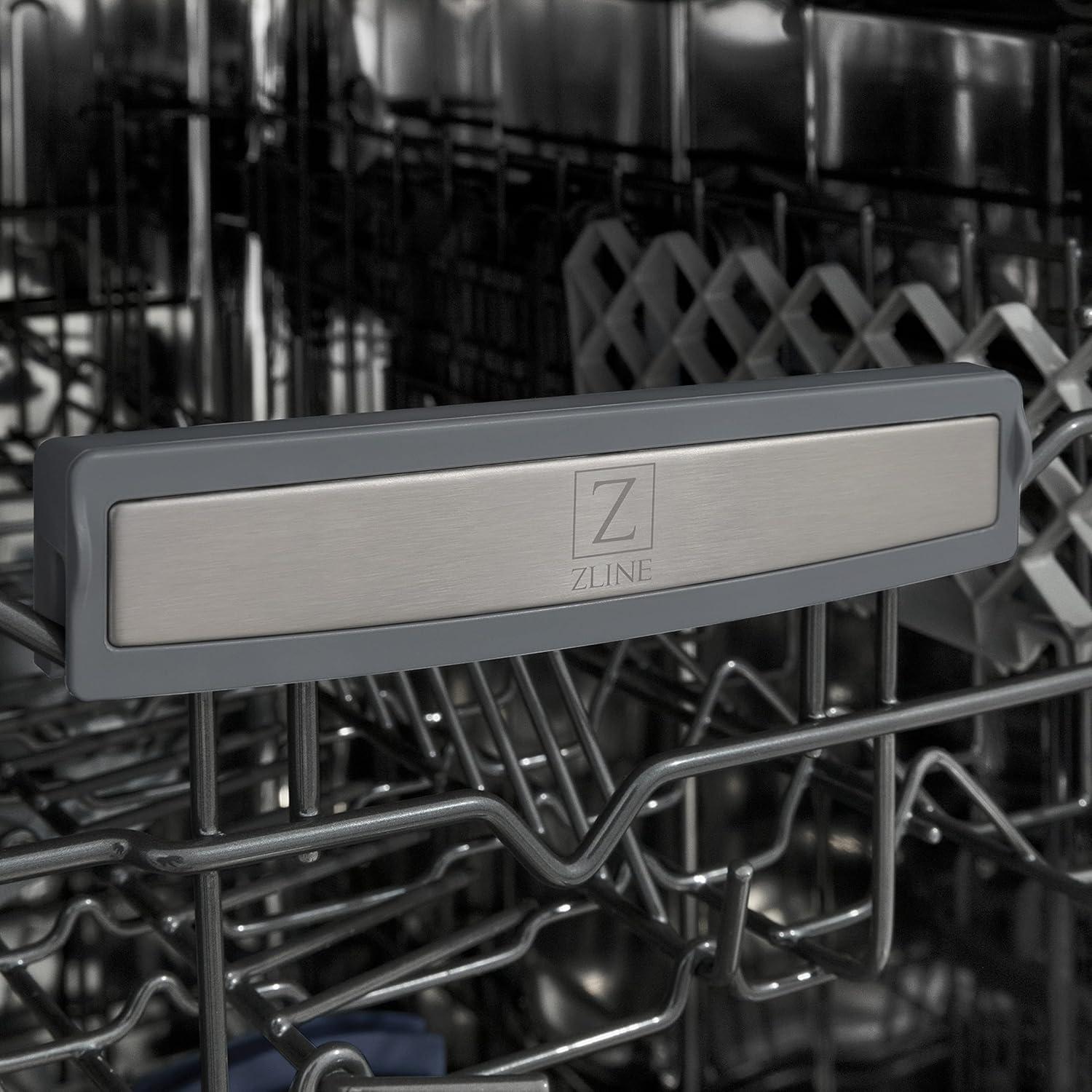 Why⁣ We Love the ZLINE Tallac Dishwasher's Sleek Blue Gloss Design