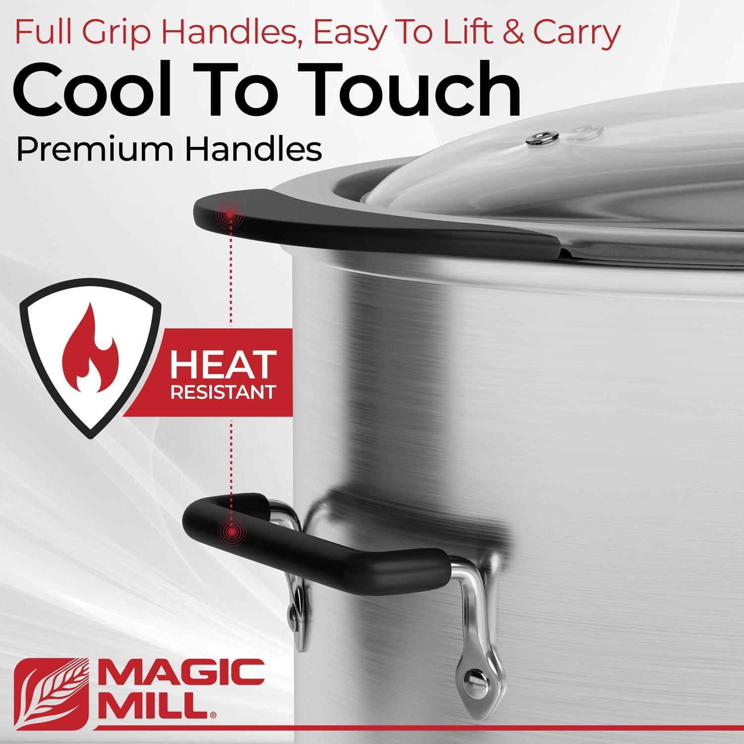 Magic Mill 10-Quart Slow Cooker Review: Big,Light & Practical