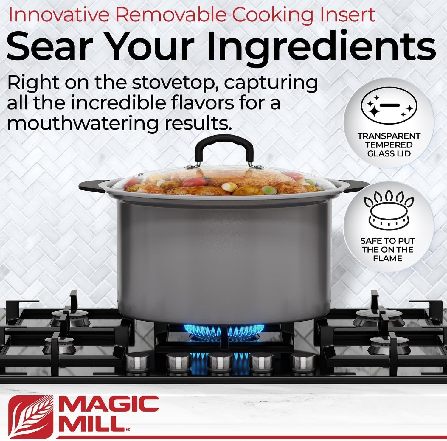 Magic Mill ⁣10-Quart Slow Cooker Review: Big, Light & Practical
