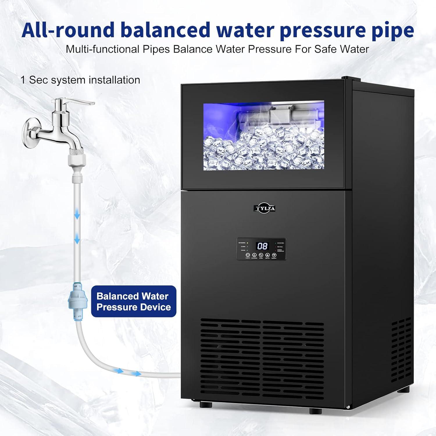 Our ⁤Take on⁤ the TYLZA 165⁤ LBS Commercial Ice Maker: Efficient​ &⁣ Compact