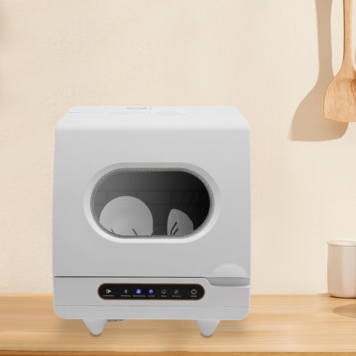 Why We're Impressed by this Compact Countertop dishwasher