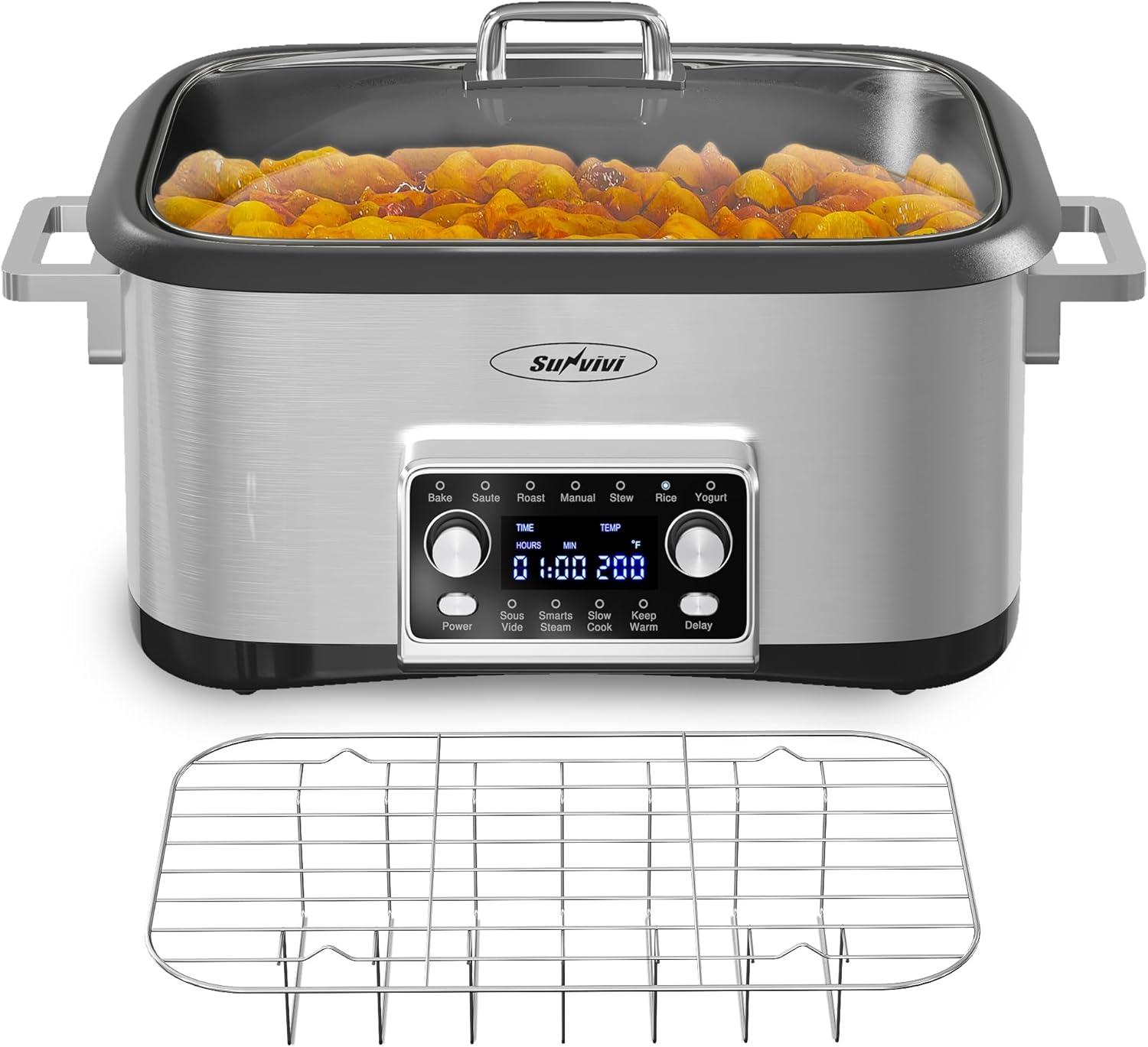Our‍ Take ⁣on the Sunvivi 12-in-1 Slow Cooker: Versatile & Efficient